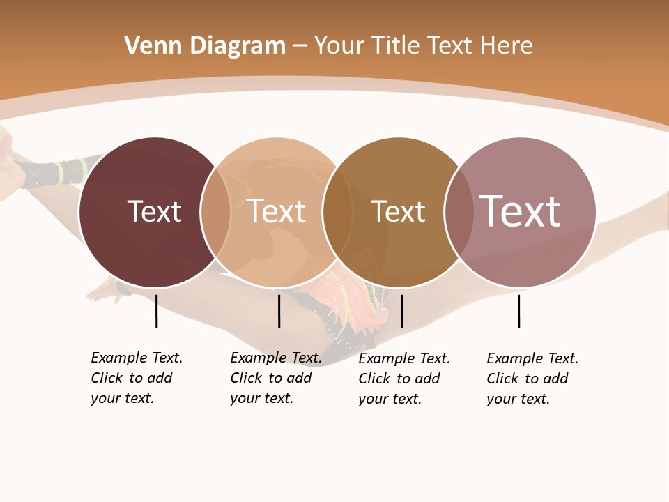 Life Cheerful Girl PowerPoint Template