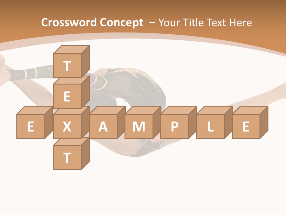 Life Cheerful Girl PowerPoint Template