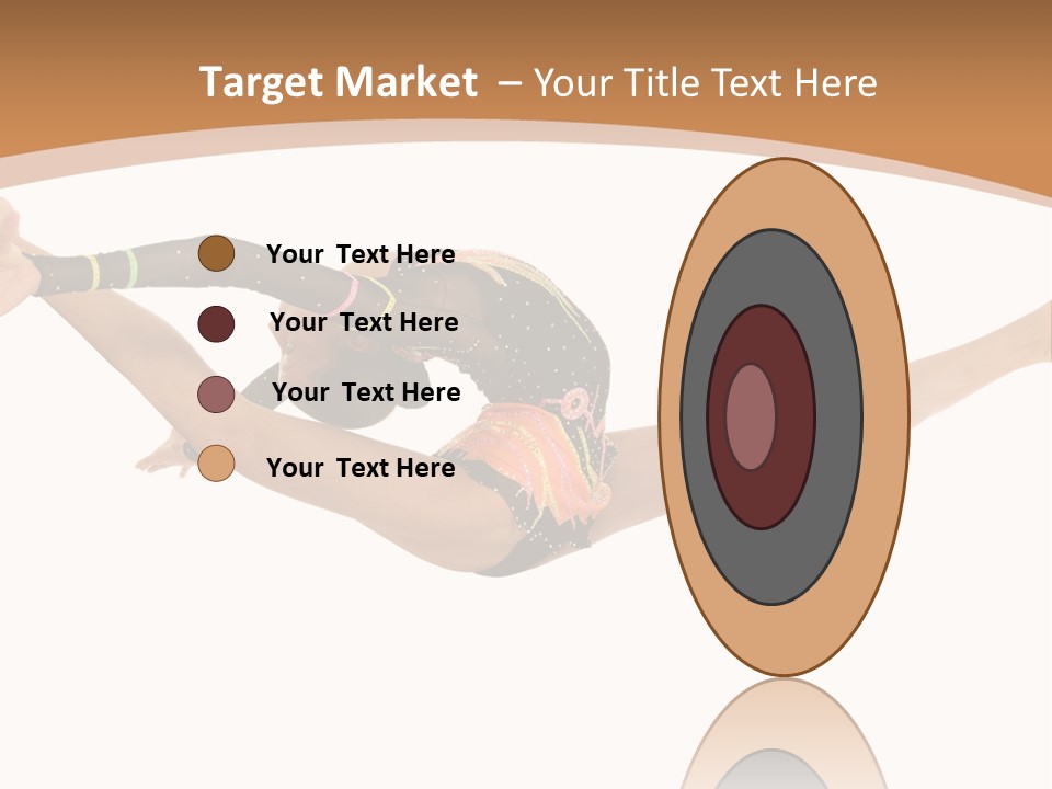 Life Cheerful Girl PowerPoint Template