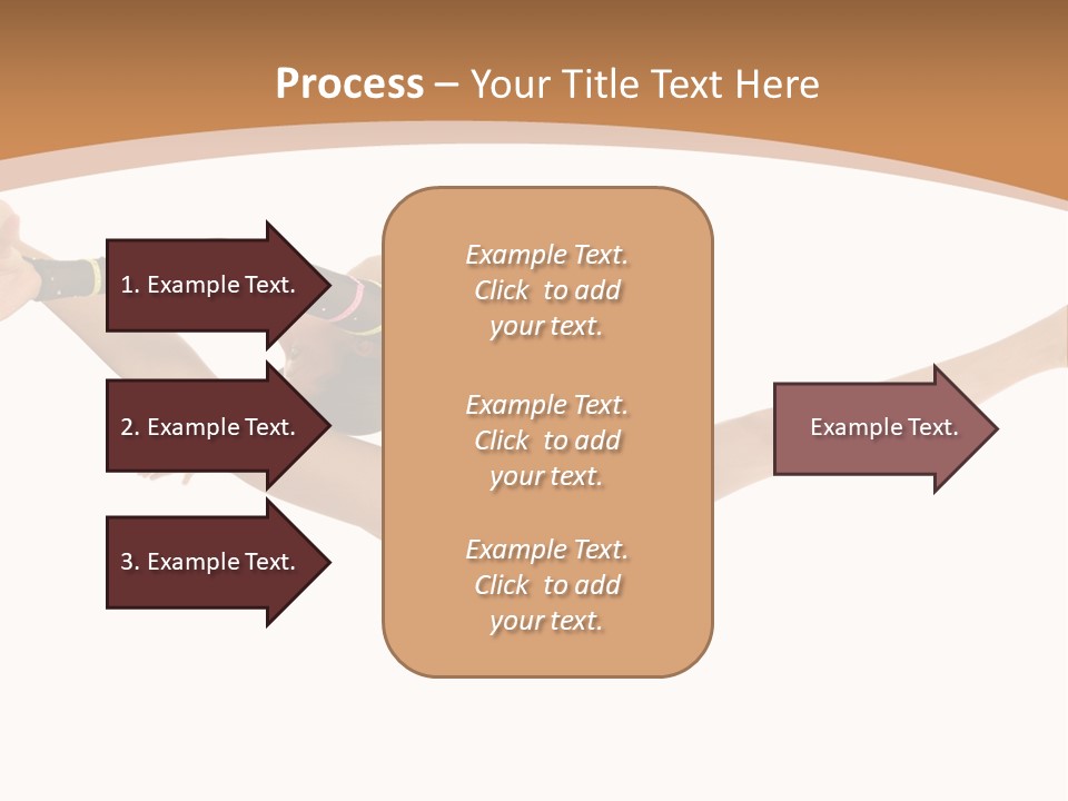 Life Cheerful Girl PowerPoint Template