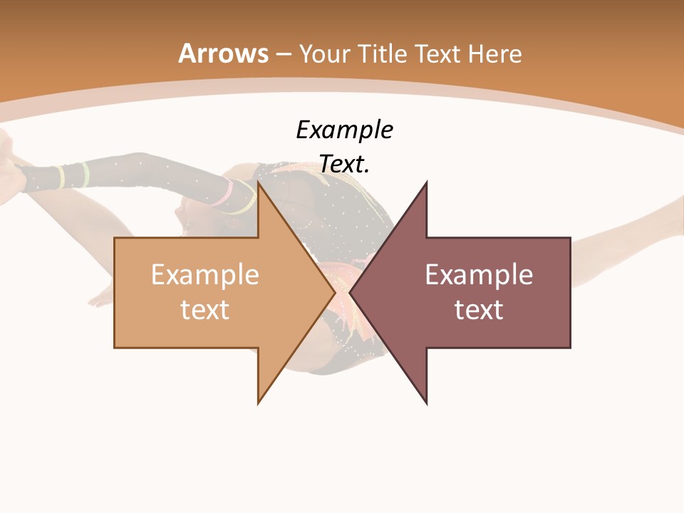 Life Cheerful Girl PowerPoint Template