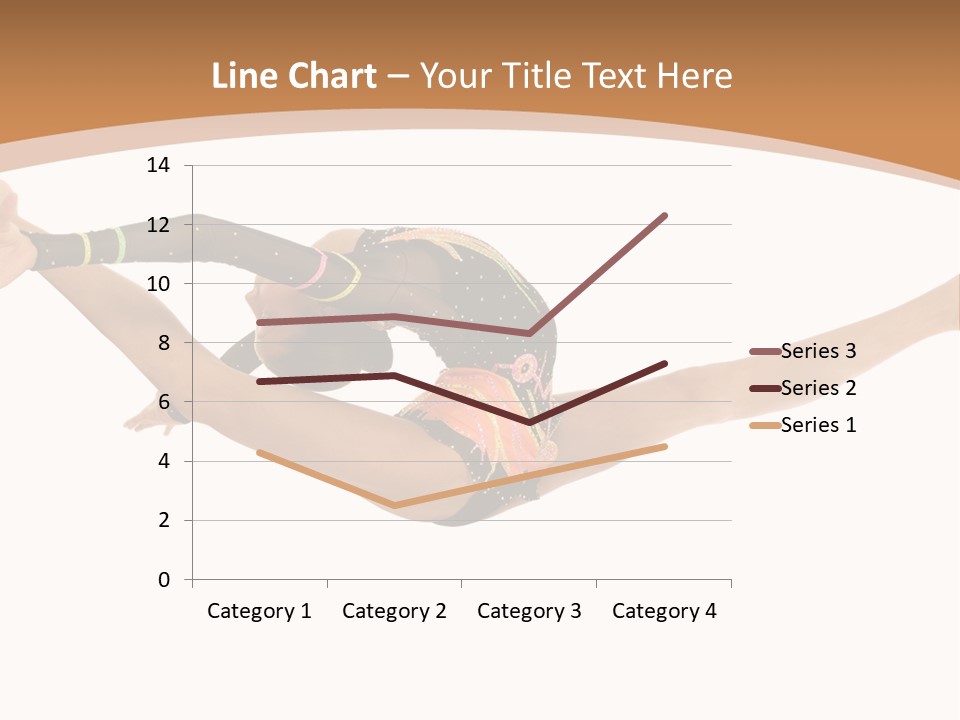 Life Cheerful Girl PowerPoint Template