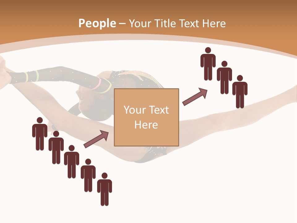 Life Cheerful Girl PowerPoint Template