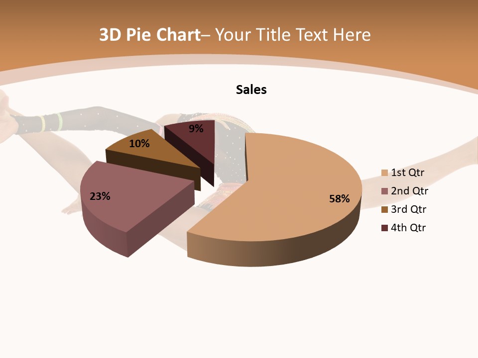 Life Cheerful Girl PowerPoint Template