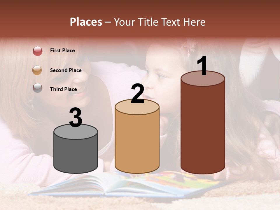 Architecture Night Shoot Bronze PowerPoint Template