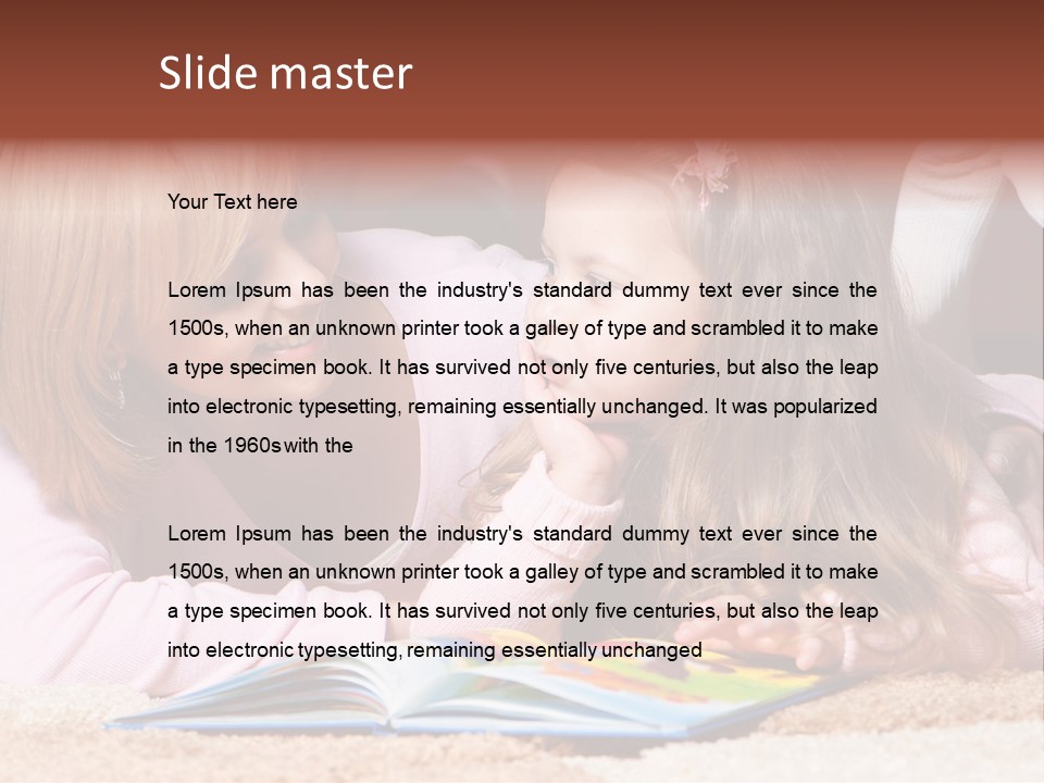 Architecture Night Shoot Bronze PowerPoint Template