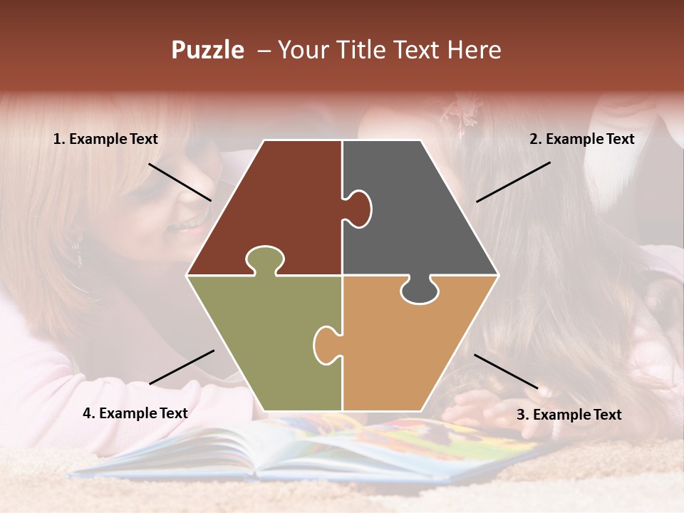 Architecture Night Shoot Bronze PowerPoint Template