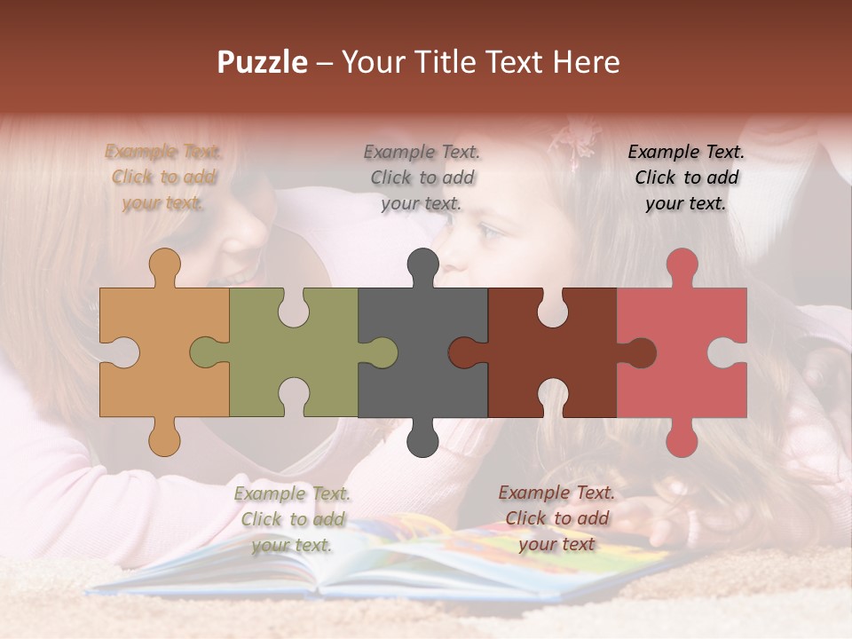 Architecture Night Shoot Bronze PowerPoint Template