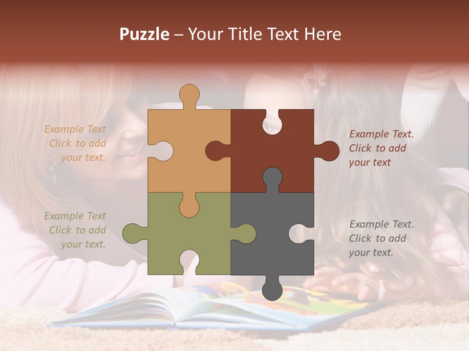 Architecture Night Shoot Bronze PowerPoint Template