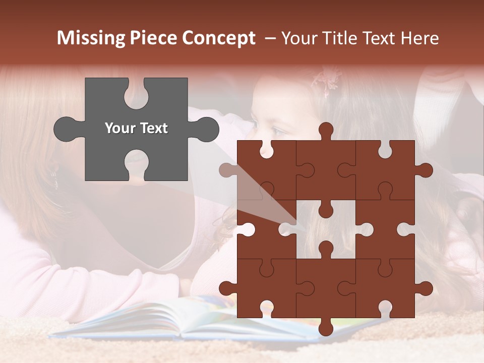 Architecture Night Shoot Bronze PowerPoint Template