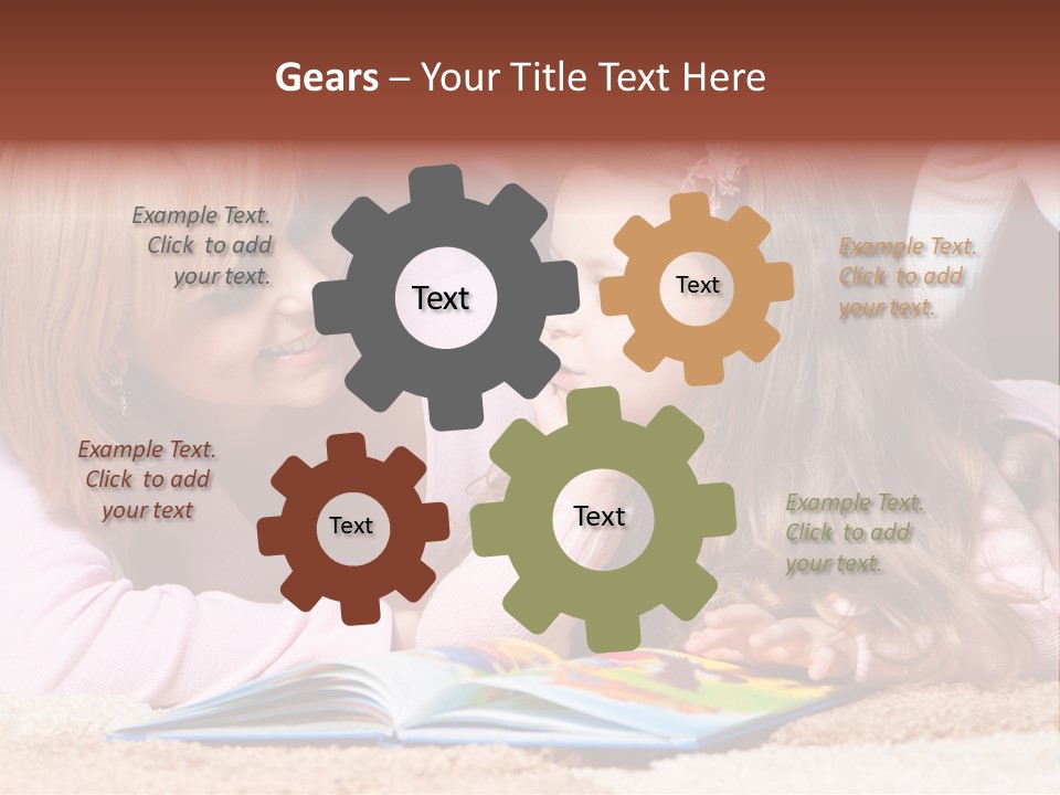 Architecture Night Shoot Bronze PowerPoint Template