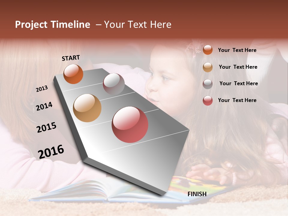 Architecture Night Shoot Bronze PowerPoint Template