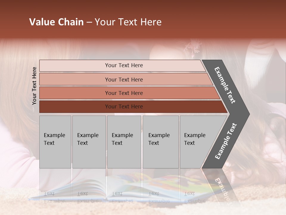 Architecture Night Shoot Bronze PowerPoint Template