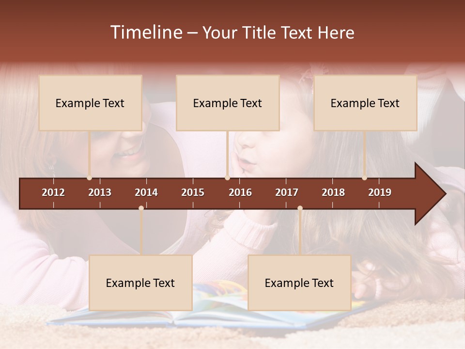 Architecture Night Shoot Bronze PowerPoint Template