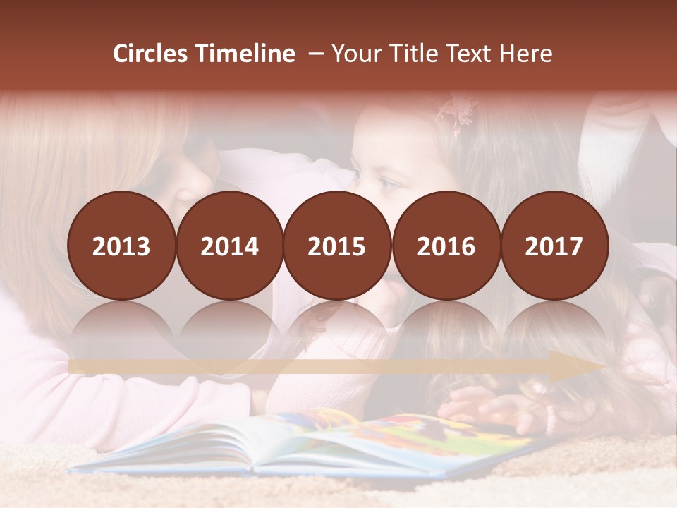 Architecture Night Shoot Bronze PowerPoint Template