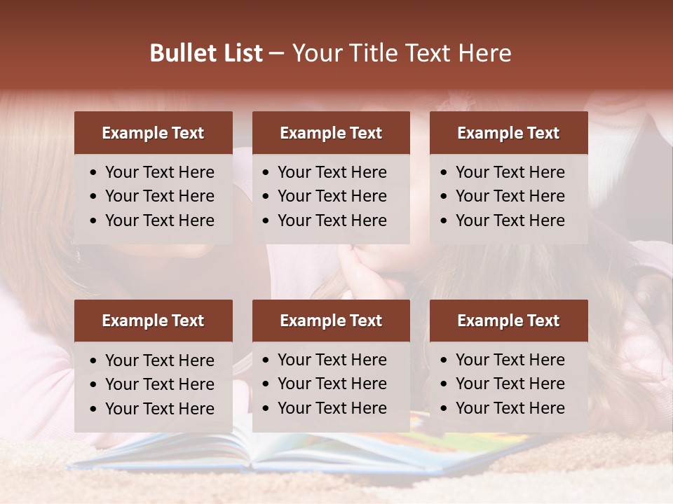 Architecture Night Shoot Bronze PowerPoint Template