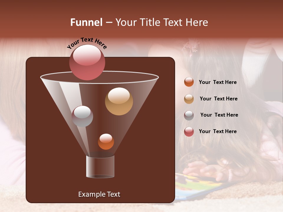 Architecture Night Shoot Bronze PowerPoint Template