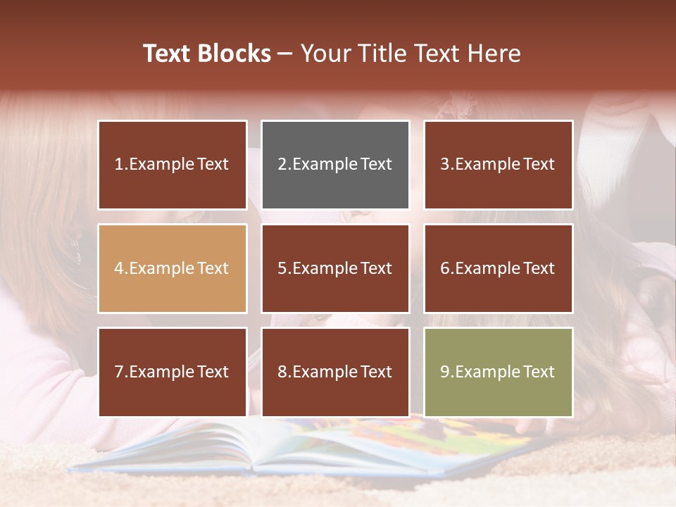 Architecture Night Shoot Bronze PowerPoint Template