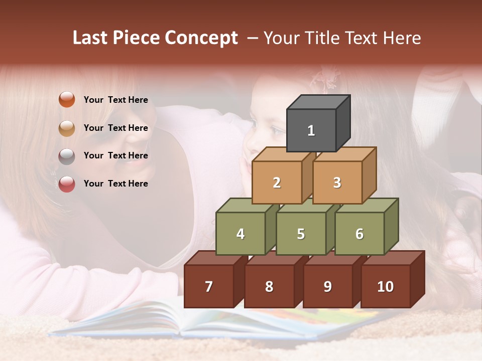 Architecture Night Shoot Bronze PowerPoint Template