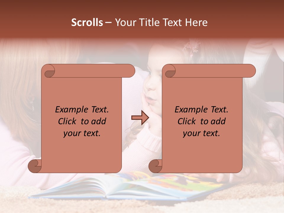 Architecture Night Shoot Bronze PowerPoint Template