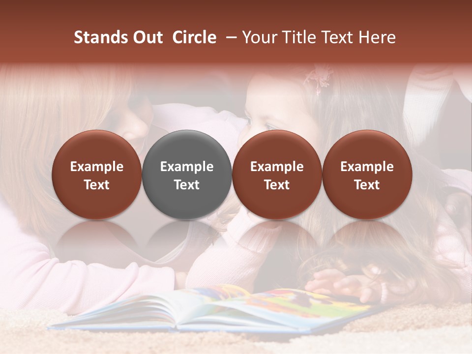 Architecture Night Shoot Bronze PowerPoint Template