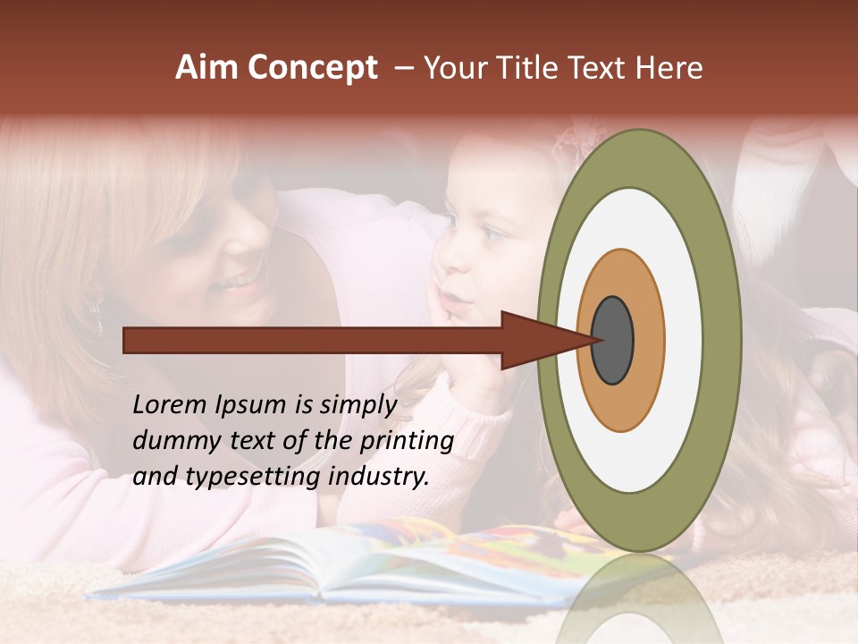 Architecture Night Shoot Bronze PowerPoint Template