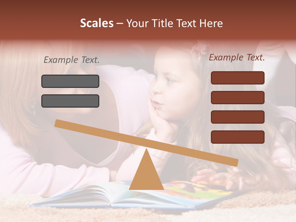 Architecture Night Shoot Bronze PowerPoint Template