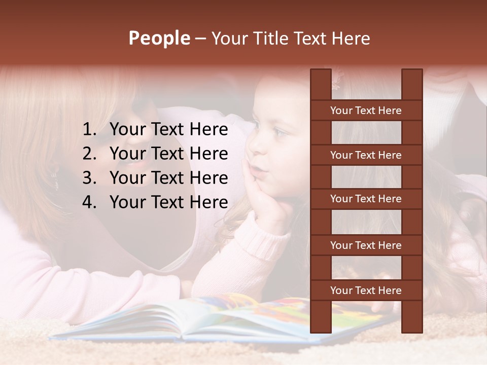 Architecture Night Shoot Bronze PowerPoint Template