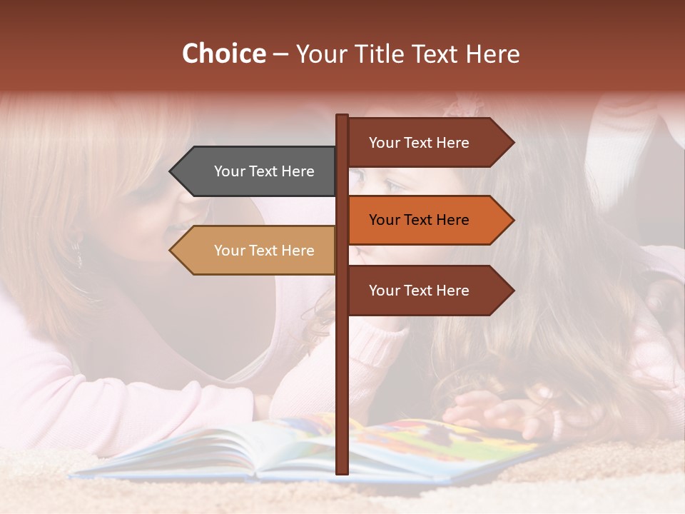 Architecture Night Shoot Bronze PowerPoint Template