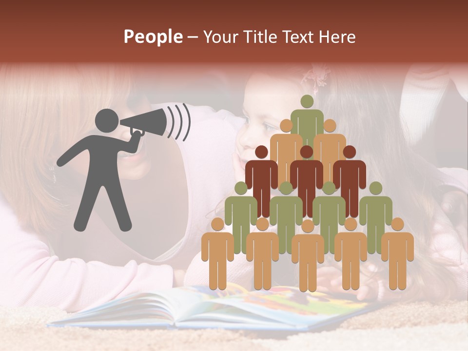 Architecture Night Shoot Bronze PowerPoint Template