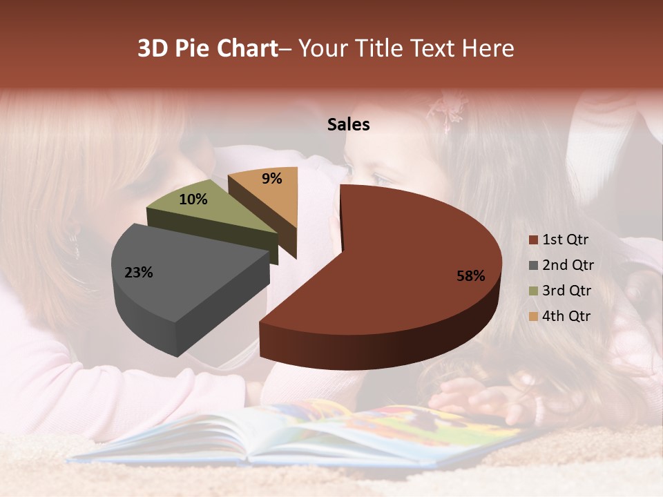 Architecture Night Shoot Bronze PowerPoint Template