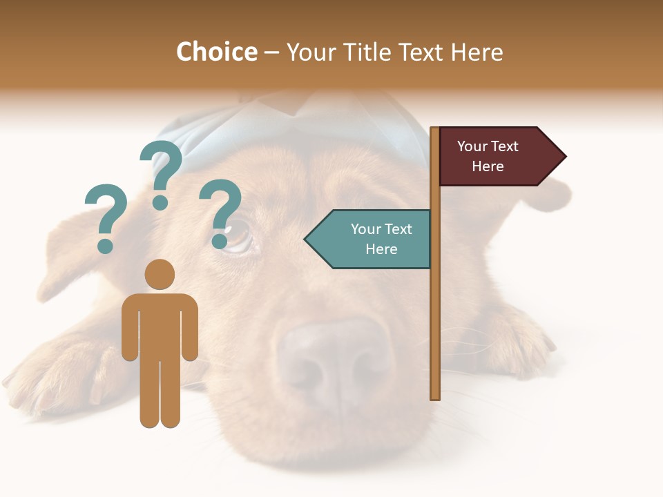 Ideas Sadness Illness PowerPoint Template