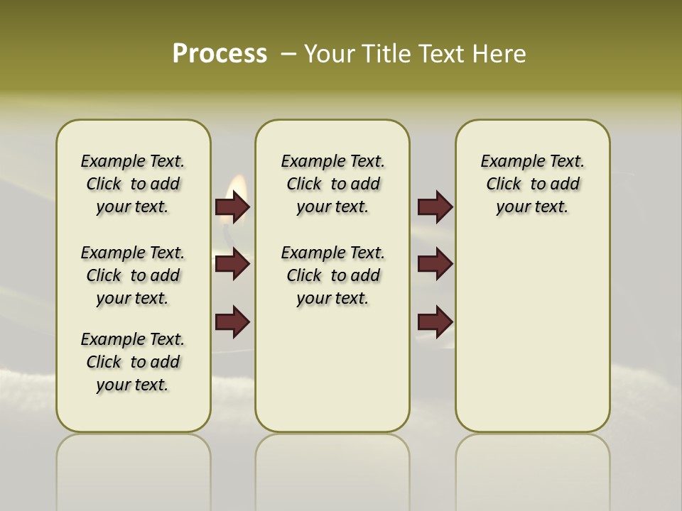 Spa Relax Candle PowerPoint Template