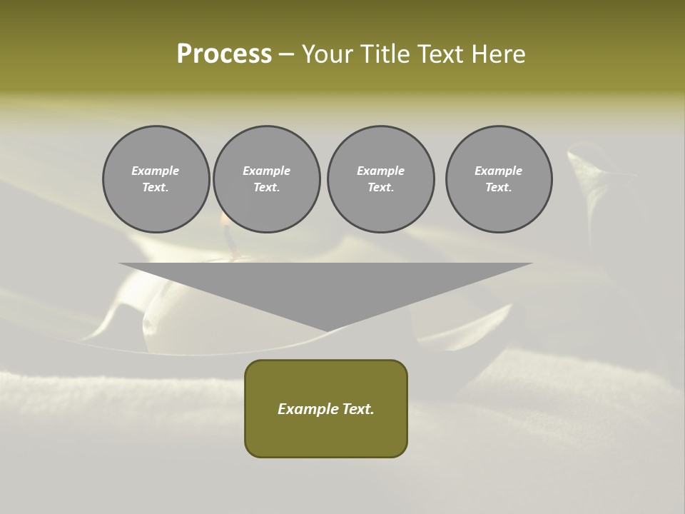 Spa Relax Candle PowerPoint Template