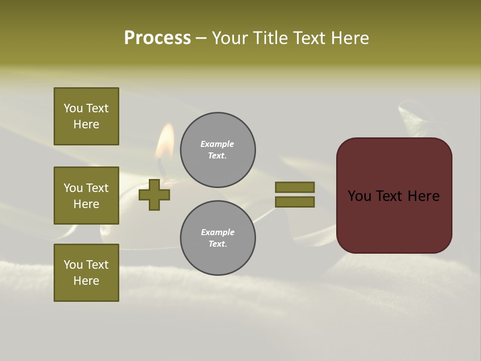 Spa Relax Candle PowerPoint Template