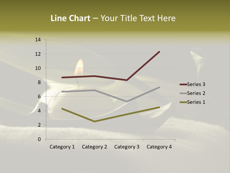 Spa Relax Candle PowerPoint Template