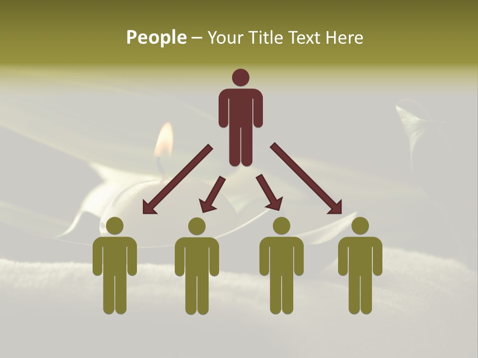 Spa Relax Candle PowerPoint Template