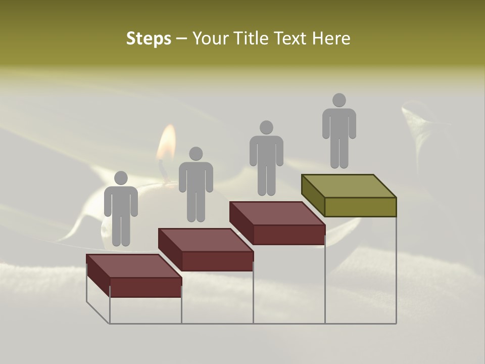 Spa Relax Candle PowerPoint Template