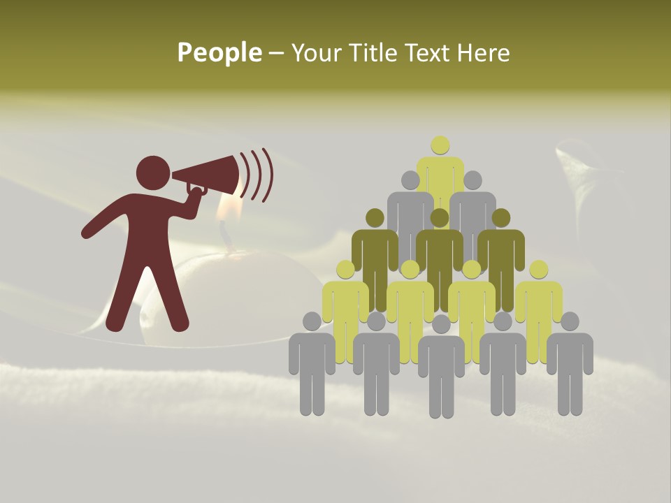 Spa Relax Candle PowerPoint Template