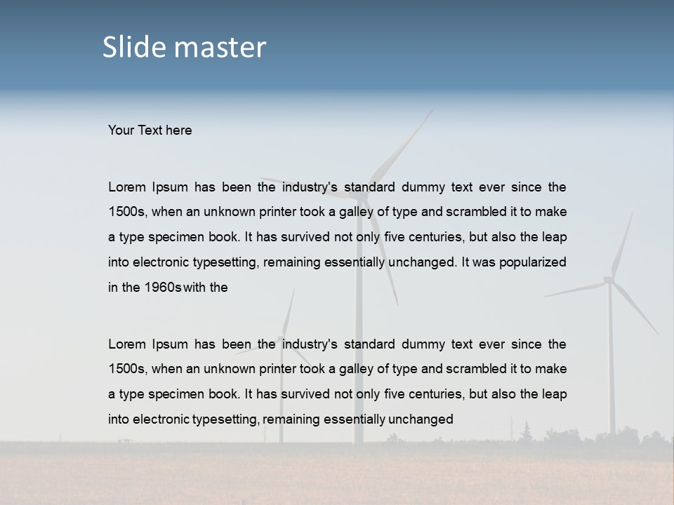 Industrial Source Fuel PowerPoint Template