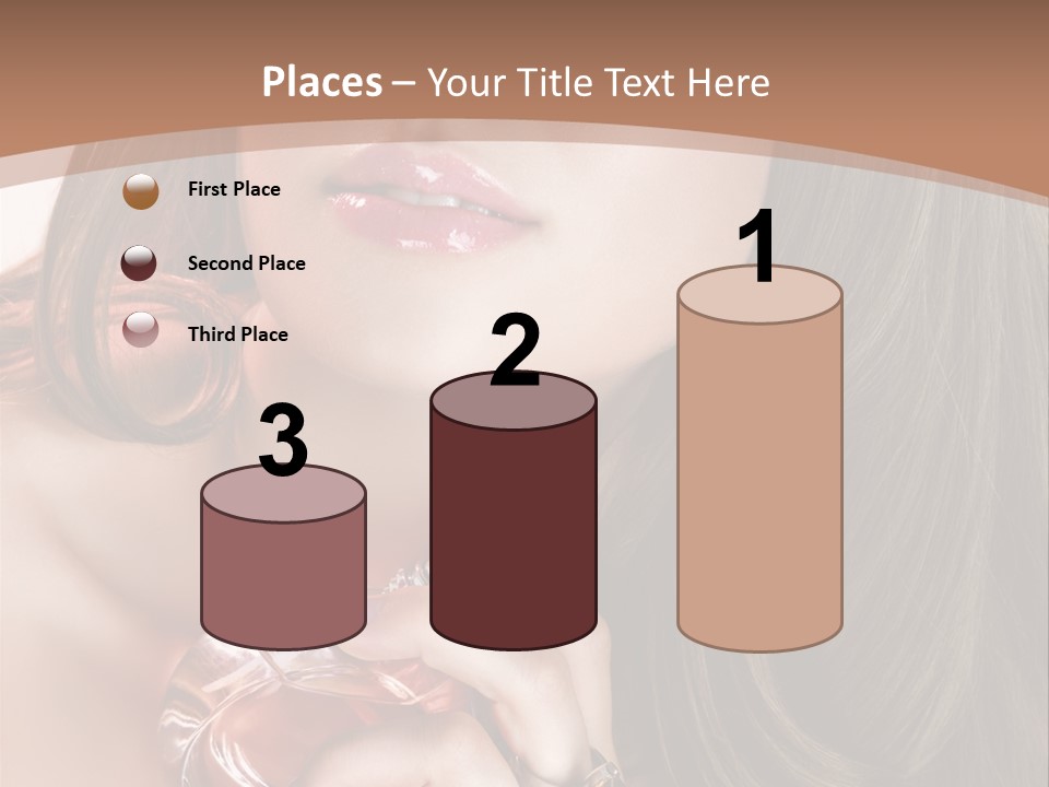 Spray Fragrance Perfume PowerPoint Template