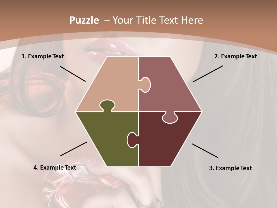 Spray Fragrance Perfume PowerPoint Template