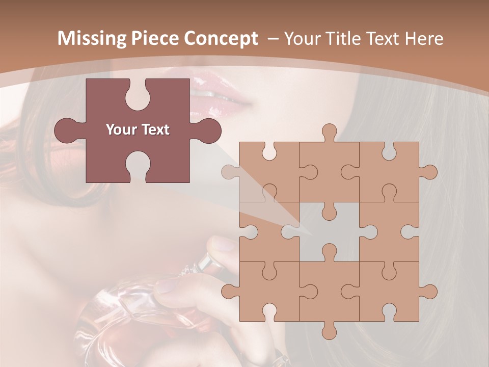 Spray Fragrance Perfume PowerPoint Template