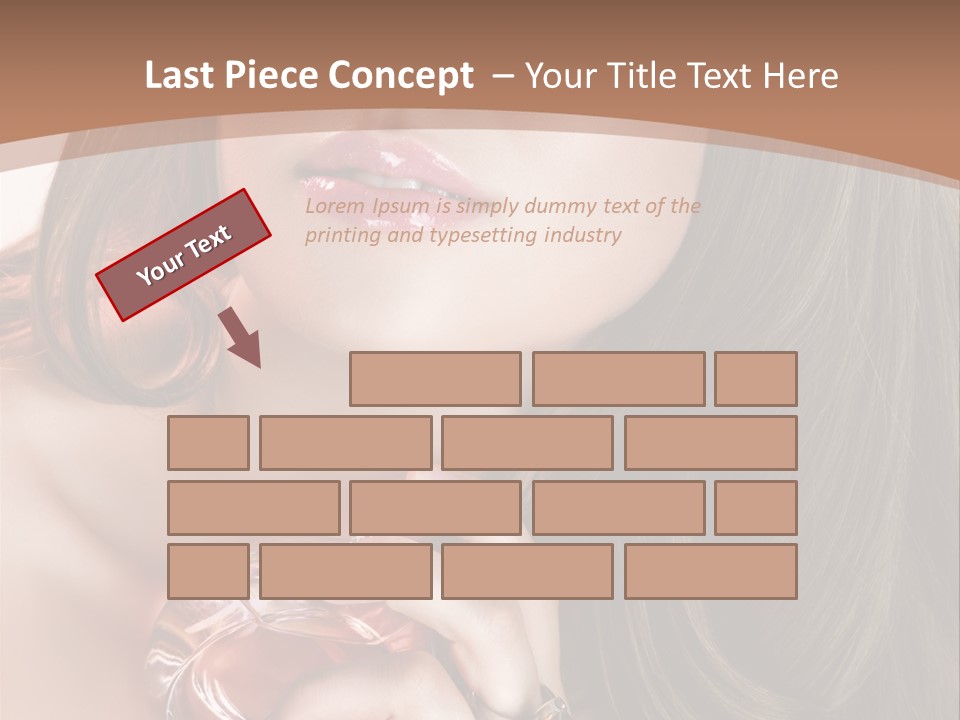 Spray Fragrance Perfume PowerPoint Template