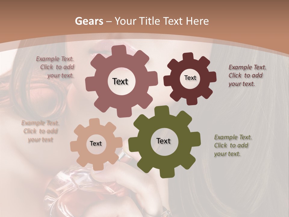 Spray Fragrance Perfume PowerPoint Template