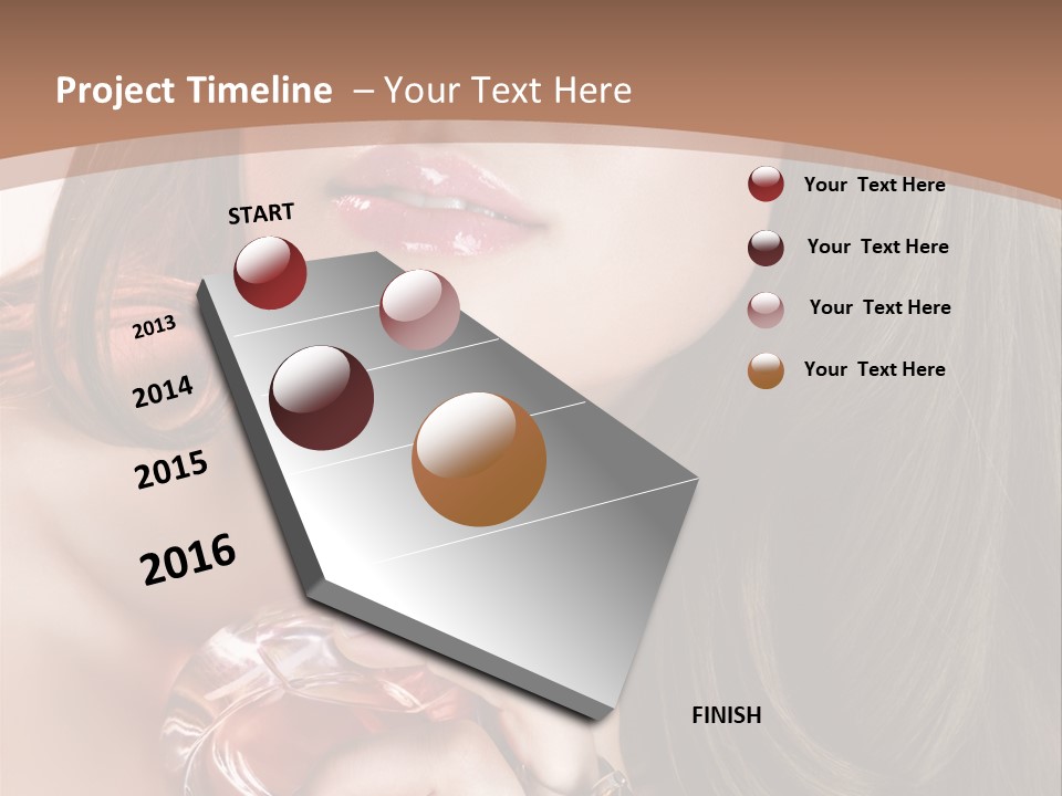 Spray Fragrance Perfume PowerPoint Template