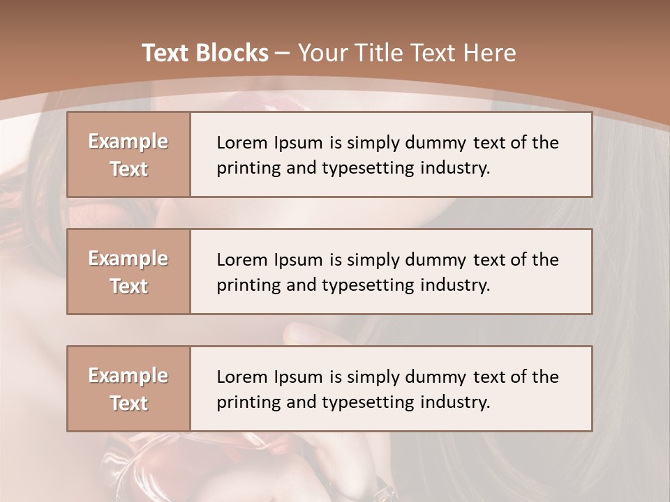 Spray Fragrance Perfume PowerPoint Template