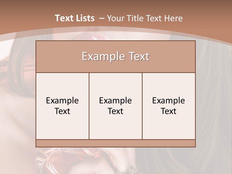 Spray Fragrance Perfume PowerPoint Template