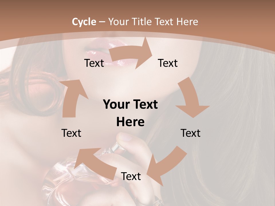 Spray Fragrance Perfume PowerPoint Template