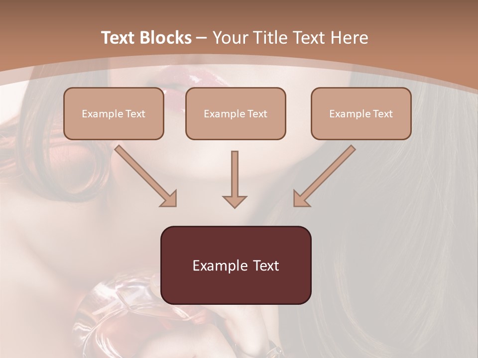 Spray Fragrance Perfume PowerPoint Template